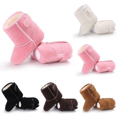 

Baby Girl Boy Snow Boots Winter Booties Infant Toddler Newborn Crib Shoes 0-18M
