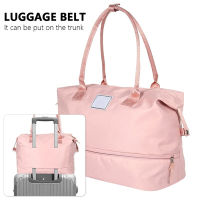 

Dry Wet Separation Yoga Bag for Gym Sports Travel Bags for Women Shoes Shoulder Bag Sports Luggage Bag Canvas Bag