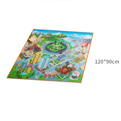 

Tailored Traffic Route Map Crawling Mat Toddler Climbing Mat Moistureproof Waterproof