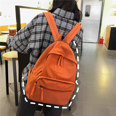 

Ancient feeling girl campus bf wind ins schoolbag female Korean version of high school students Mori simple Japanese double should