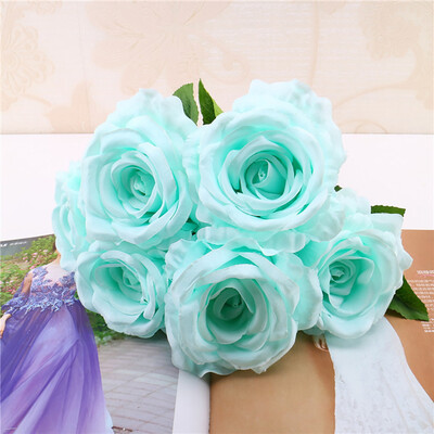 

Gobestart 1 Bouquet Vintage Artificial Rose Silk Flowers Bouquet for Decoration