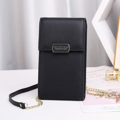 

Tailored Fashion Womens Solid Color Short Leather Retro Multi-Function Card Wallet