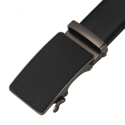 

New Blast Grinding Automatic Button Mens Leather Belt Business Leisure Cowhide Mens Belt designer belts men high quality