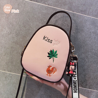 

luxury handbags women bags designer Fashion Embroidery crossbody bags for women 2019 PU leather womens shoulder bolsa feminina