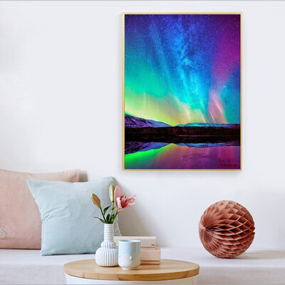 

Toponeto 5D Embroidery Paintings Rhinestone Pasted DIY Diamond Painting Cross Stitch