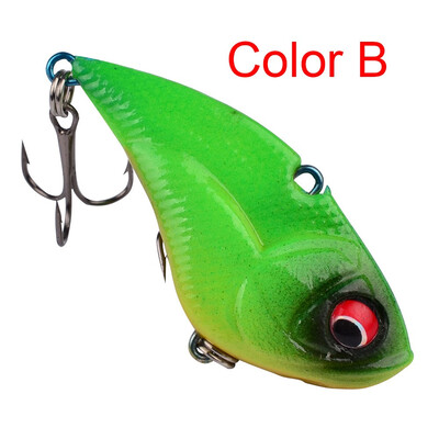 

VISSEN 1pcs 5cm 13g Artificial Fishing Lure Crankbait Plastic Bait Fishing Wobblers Colorful Fish Lures Fly Fishing