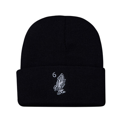 

Women Men Hand Peak Hat Warm Skull Beanie Hip Hop Knit Cap Ski Hat