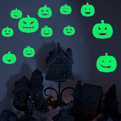 

〖Follure〗Pumpkin Removable Luminous Wall Sticker Home Halloween Decoration