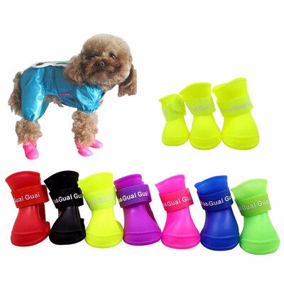 

Pets Dog Cat Shoes Rain Paw Protective