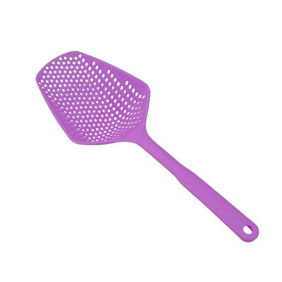 

Plastic No-stick Water Ice Shovel Filter Long Strainer Kitchen Colander