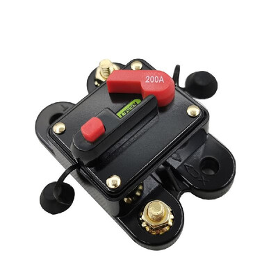 

Mini Size Lightweight Portable Automatic Car Circuit Breaker 12V-24V DC Thermal Circuit Breakers Easy Installation Device