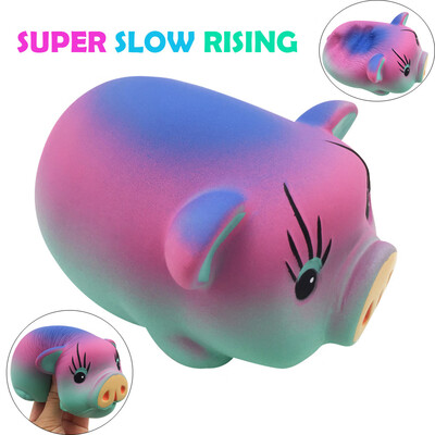 

Siaonvr Soft Galaxy Cute Pig Super Slow Rising Scented Relieve Stress Toy