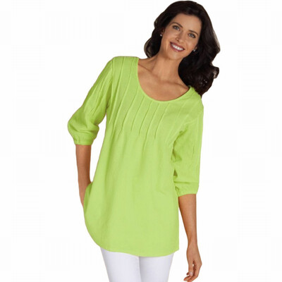 

Solid color round neck long sleeve casual simple loose thin womens shirt
