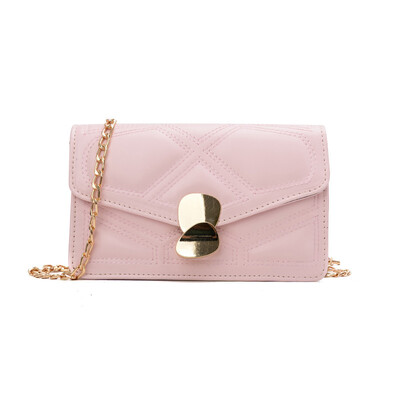 

Ins super fire bag female 2018 new wave Korean version of the fashion belt chain bucket bag wild shoulder Messenger bag