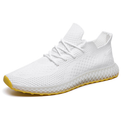 

Sports mens shoes breathable flying woven casual shoes wear-resistant non-slip shoes ultra-light