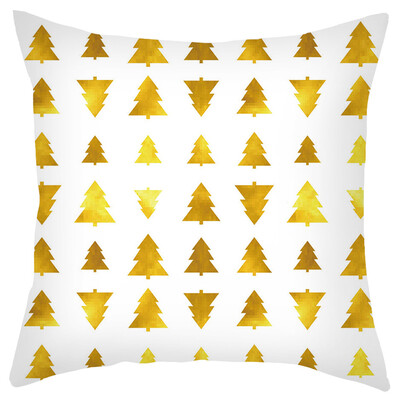 

Siaonvr Merry Christmas Short Plush Pillowcase Sofa Pad Set Home Decoration 18x18 Inch