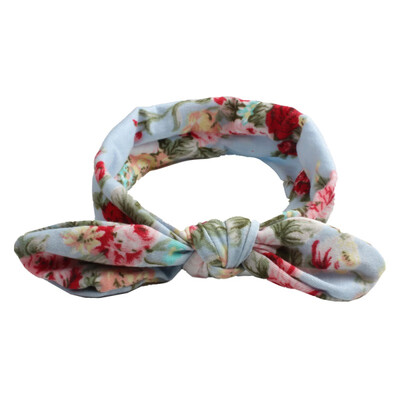 

Baby Girl Hair Accessories Newborn Floral Butterfly Print Bow Elastic Hairband Girls Turban Knot Headbands Baby Girl Headband