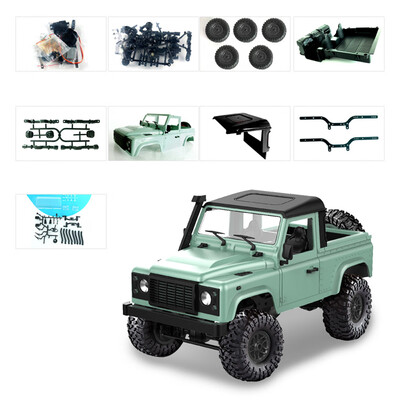 

Tailored D91k 112 24G Remote Control RC Car Off-road Military Truck Buggy Toys DIY Kit