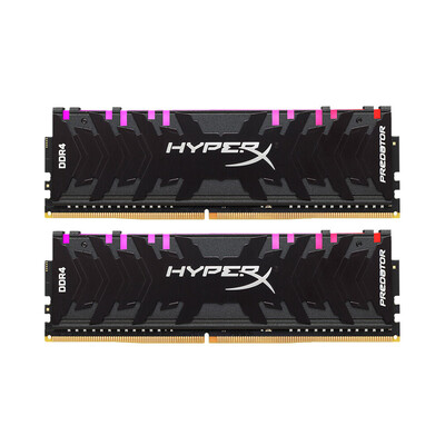 

Kingston HyperX Predator RGB DDR4 3200MHz 16GB2x8GB Memoria Ram UDIMM 288-pin XMP Memory Rams for Desktops HX432C16PB3AK216Kit