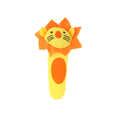 

Tailored Baby Soothing Rattle Animal BB stick Hand Bell Rattle Plush Toys Funny