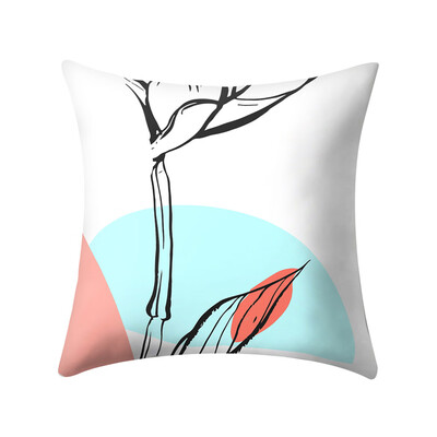 

Gobestart Print Pillow Case Polyester Sofa Car Cushion Cover Home Decor 45 X 45cm