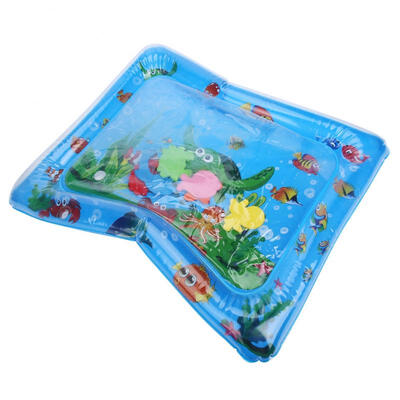 

Greensen Baby Infant Toddlers Inflatable Water Mat Playmat Tummy Time Built-in Floating EVA Toy