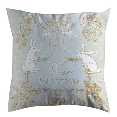 

Tailored Xmas Cotton Pillow Case Cotton Soft Cushion Cover Christmas Home Decoration