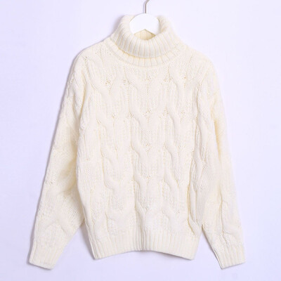 

Gobestart Womens Fashion Long Sleeve Cowl Neck Knitted Sweater Wrap Pullover Tops