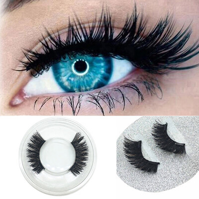

〖Follure〗1 Pair 3D Magnetic False Eyelashes Lashes Reusable False Magnet
