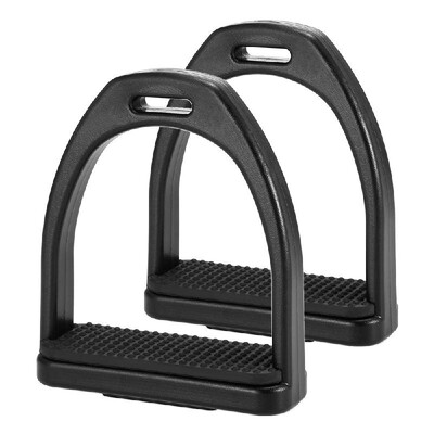 

2 PCS Horse Riding Stirrups Plastic Horse Saddle Anti-skid Horse Pedal Super Lightweight Equestrian Safety Equipment
