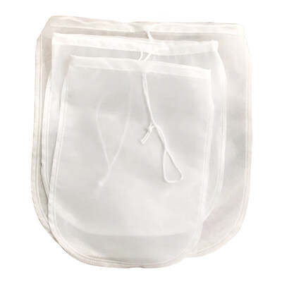 

12Pcs Nylon Fine Mesh Food Strainer Nut Milk Cold Brew Coffee Juice Filter Bag