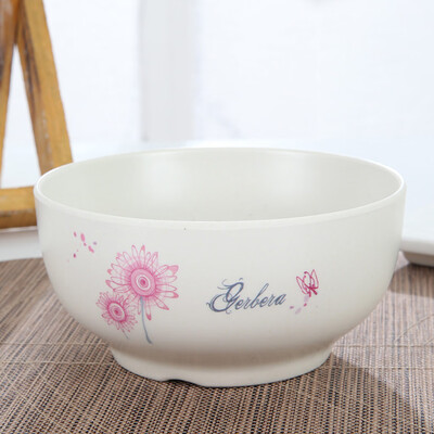 

Toponeto Bamboo Fiber Bowls Unbreakable Lightweight Large Bowls Dishwasher Safe Healthy