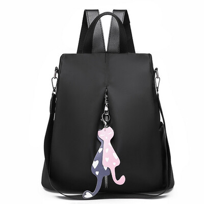 

Fashion Womens PU Leather Backpack Large-capacity Youth Leather Backpacks For Teenage Girls Female School Shoulder Bag Backpack