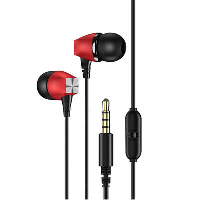 

USAMS EP-19 Metal In-Ear Earphone Stereo Subwoofer Headset Headphone wMic