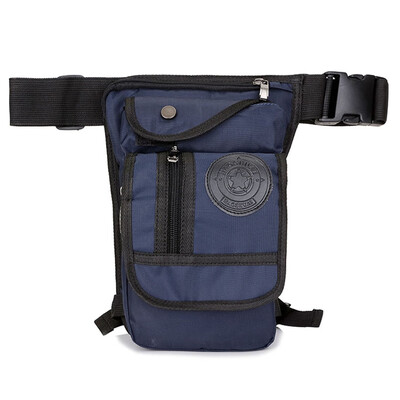 

Men Nylon Drop Leg Bag Tactical Military Motorcycle Rider Waterproof Travel Multi-pocket Thigh Hip Belt Waist Pouch Fanny Pack