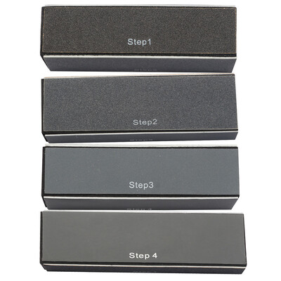 

Toponeto Black Nail Polisher 4 Way Buffer Buffing Block Manicure File