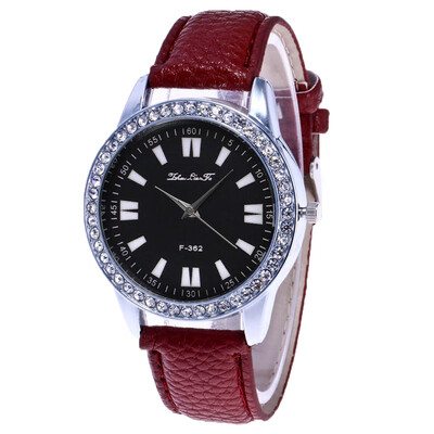 

〖Follure〗Zhou Lianfa Fashion Watch Mens Leather Strap Ladies Fashion Wild Quartz Watch