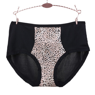 

Women Lingerie Modal Leopard Print Sexy Seamless Hip Briefs Medium-Rise Intimates Underwear Women Panties ropa interior femenina