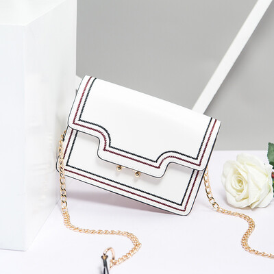 

Summer fairy girl bag tide Korean version 100 shoulder oblique satchel chain bag simple