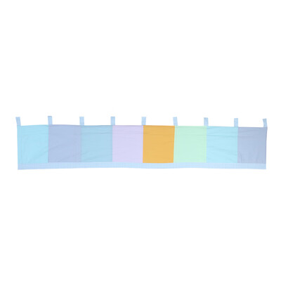 

Baby Lace Shade Curtain Sea Land And Air Beach Curtain Blue