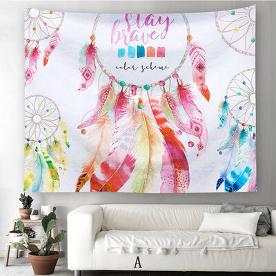 

Toponeto Dreamcatcher New Print Home Tapestry Wall Hanging Wall Decoration150x130cm