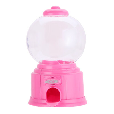 Cute Sweets Mini Candy Machine Bubble Gumball Dispenser Coin Bank Kids Toy