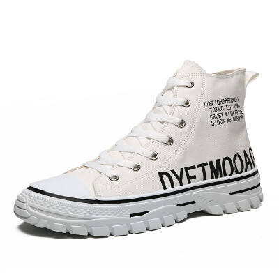 

High-top canvas retro shoes street personality tide shoes mens shoes sports