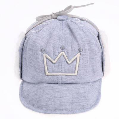 

Baby Boy Girl Kids Infant Winter Warm Cap Crown Thick Ear Protection Cap