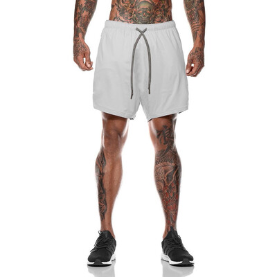 

Gobestart Mens Fitness Causal Slim Fit Sport Solid color Shorts Jeans Pants Trousers