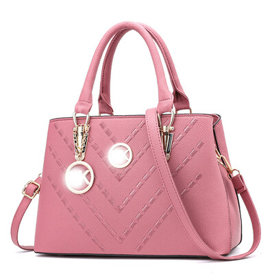 

2019 summer new bag female European&American big bag PU leather fashion handbags Messenger shoulder bag