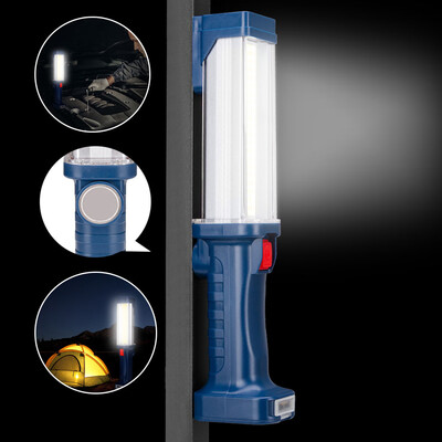 

〖Follure〗COB LED Inspection Light Torch Magnetic Handheld Work Home Garage Car Emergency