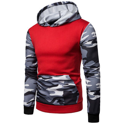 

Fashion Mens Camo Military Sweatshirts Tops Hoodie Casual Coat Jacket Sweater