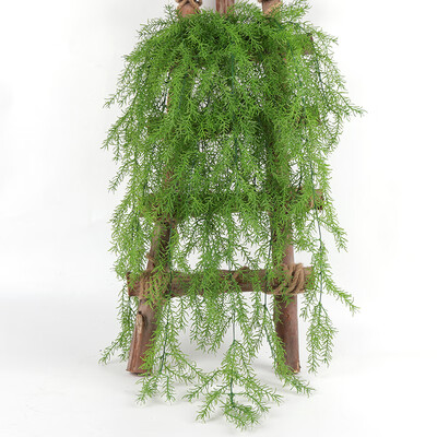 

105cm Simulation Wicker Rattan Hanging Basket Flower Vine Plastic Plants