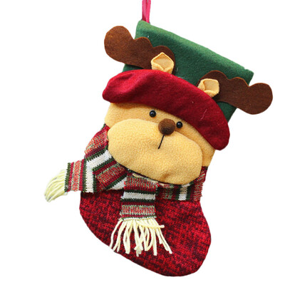 

〖Follure〗Christmas Santa Socks Cute Ornaments Festival Party Hanging Decoration